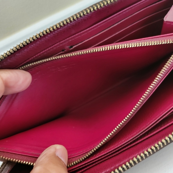 LOUIS VUITTON Monogram Coated Canvas Zippy Long Wallet..Authentic. - Picture 5 of 13